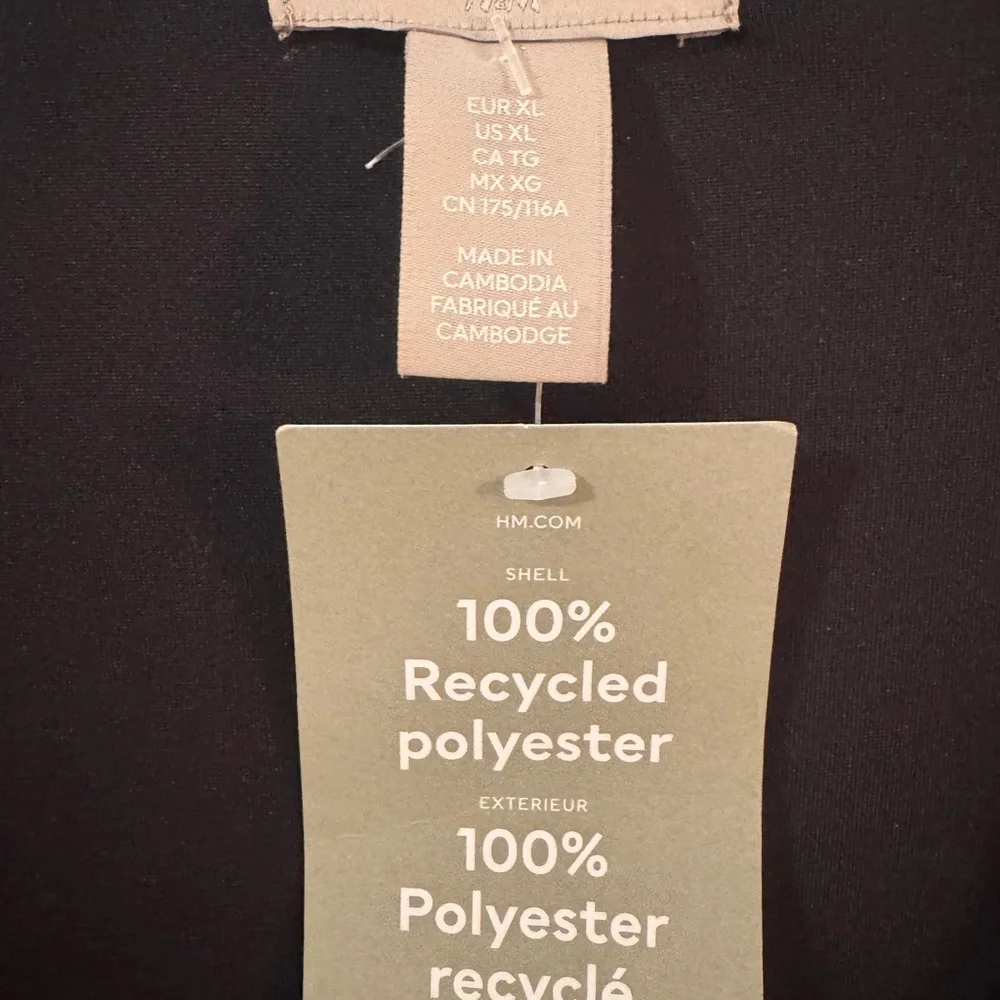 H&M Black Long Sleeve Dress - Picture 2 of 3